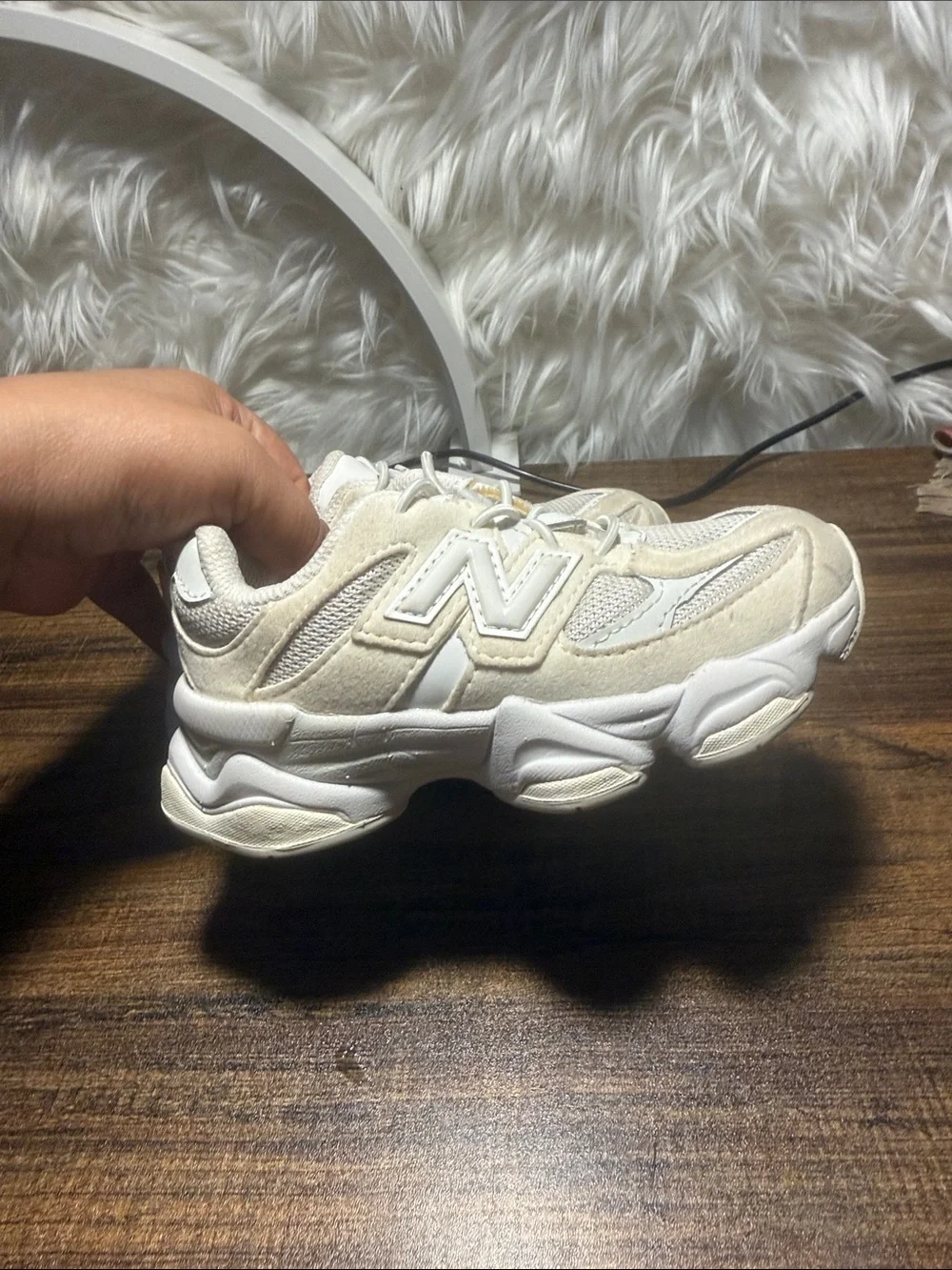 New Balance mesh breathable panels